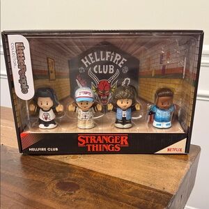 Stranger Things Little People Collector Hellfire Club Set